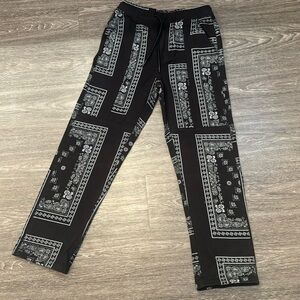 ZARA Paisley Bandana Pants